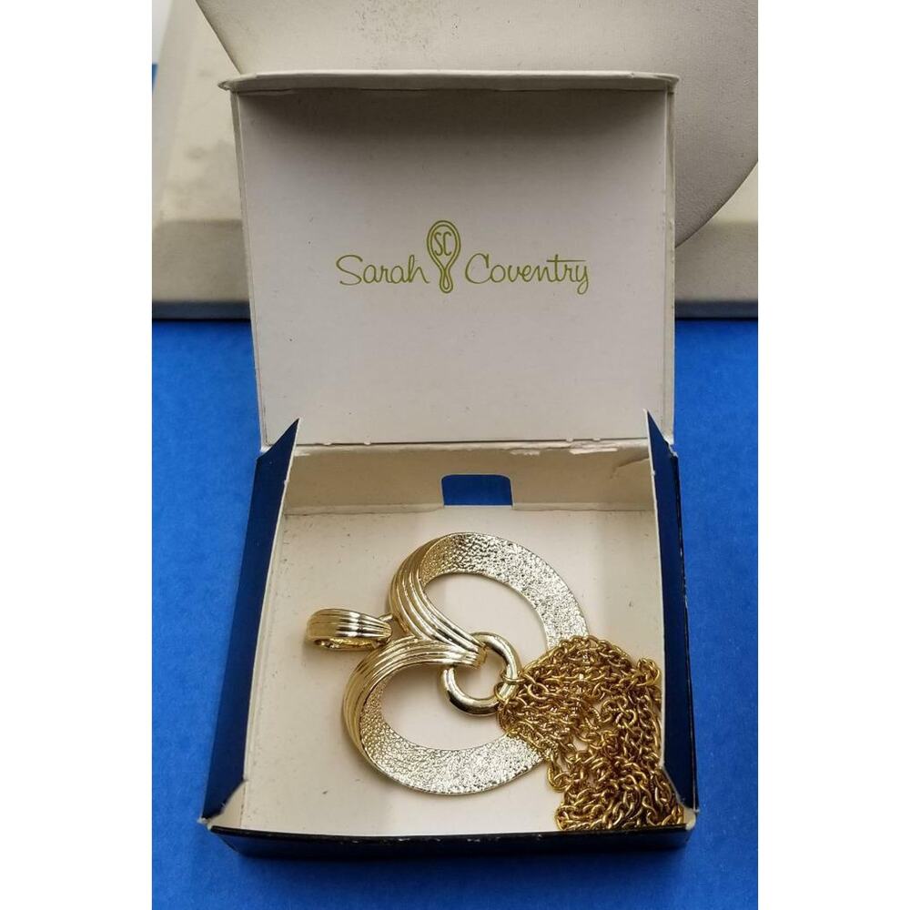 SARAH COVENTRY VINTAGE 1975 "CONTEMPO" PENDANT FOR NECKLACE E809